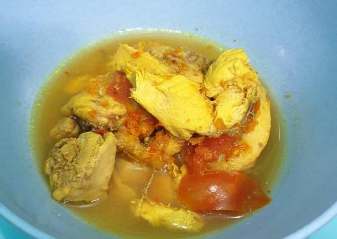 Rica-rica ayam ricecooker / magicom