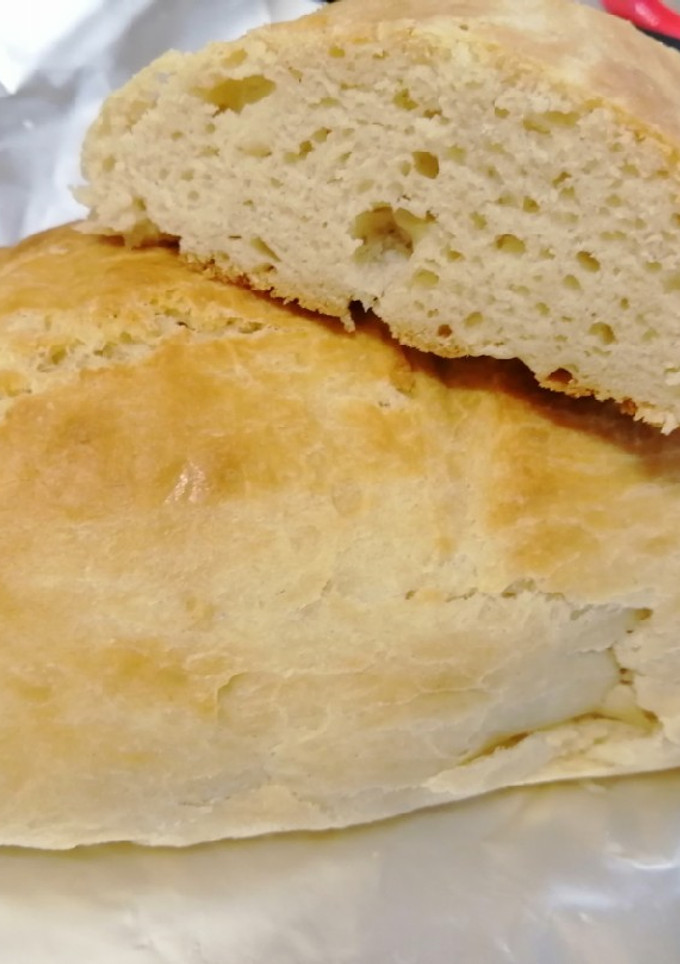 Una foto de Pan casero, mega fácil