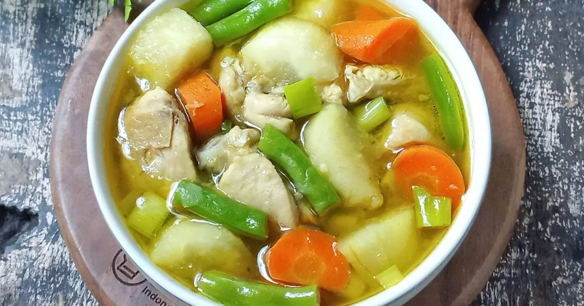 Resep Sop Hubi Mudah dan Praktis Dihidangkan