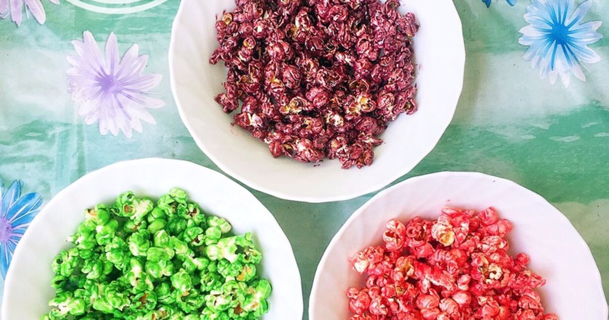 Popcorn Rasa Raspberry Resep popcorn aneka rasa rumahan enak dan mudah - Cookpad