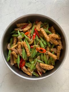 Foto resep Tumis Buncis Tempe Bakso