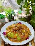 Sambal tempoyak ikan bilis petai