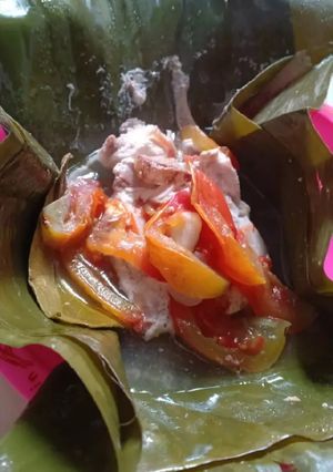 Foto resep MPASI : Pepes ayam & tahu goreng brokoli (6 bln)