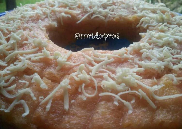 Cake tape singkong kukus