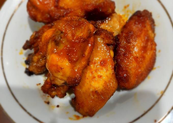 Resep Chicken Wing Saos Barbeque BBQ, Sempurna