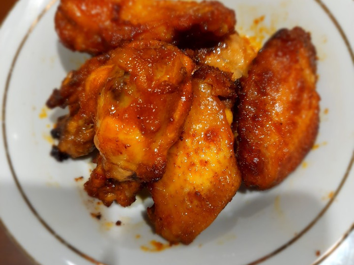 Resep Chicken Wing Saos Barbeque BBQ, Lezat