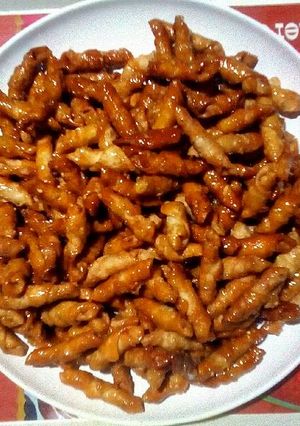 Foto resep Kacang Karamel wijen atau kacang sembunyi