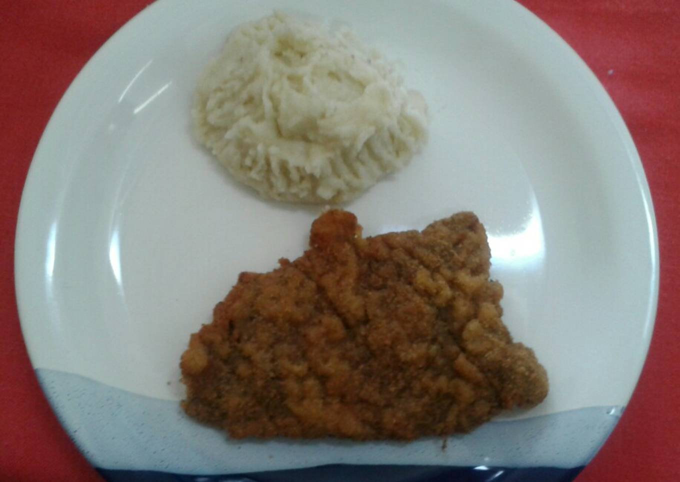 Milanesas con puré
