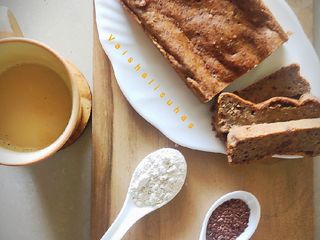 Flax Seeds Tea Cake (Vegan)