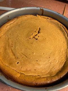 Una foto de Cheesecake de dulce de leche