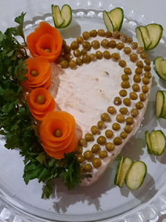 عکسی از دستور سالاد الویه