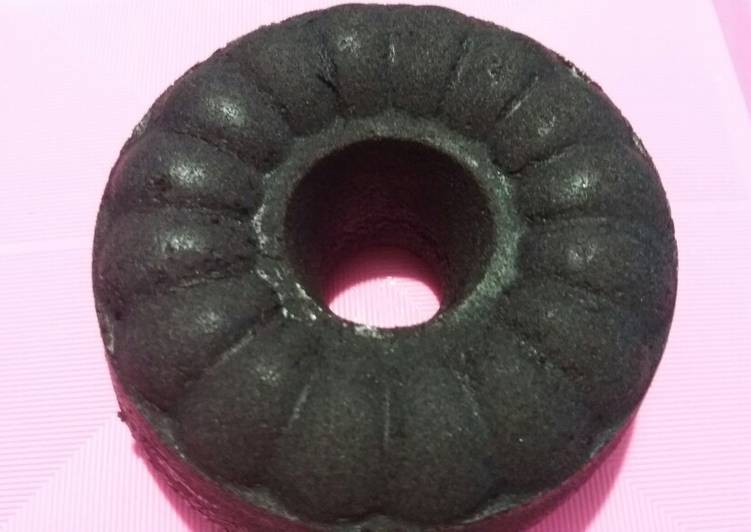 Cara Membuat Bolu ketan hitam kukus enak dan mudah