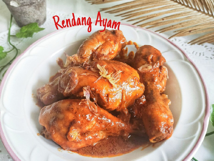 Yuk intip, Cara praktis buat Rendang Ayam dijamin gurih