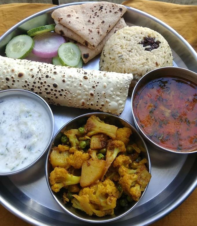 Roti Sabji Thali