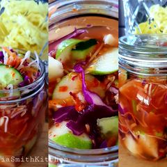 A picture of ASINAN BUAH DAN SAYUR (Fruit and Vegetable Pickled).