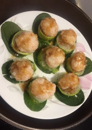 Foto resep 85.Steam udang bola