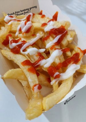 Foto resep French fries/ kentang goreng (frozen food)