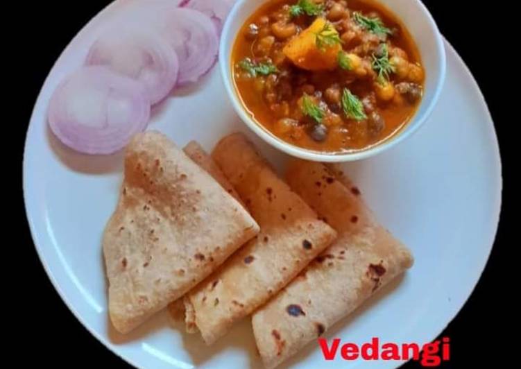 Recipe of Mix Vatana Chana Sabzi