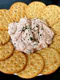My Tuna Mix Dip with Wholemeal Crackers