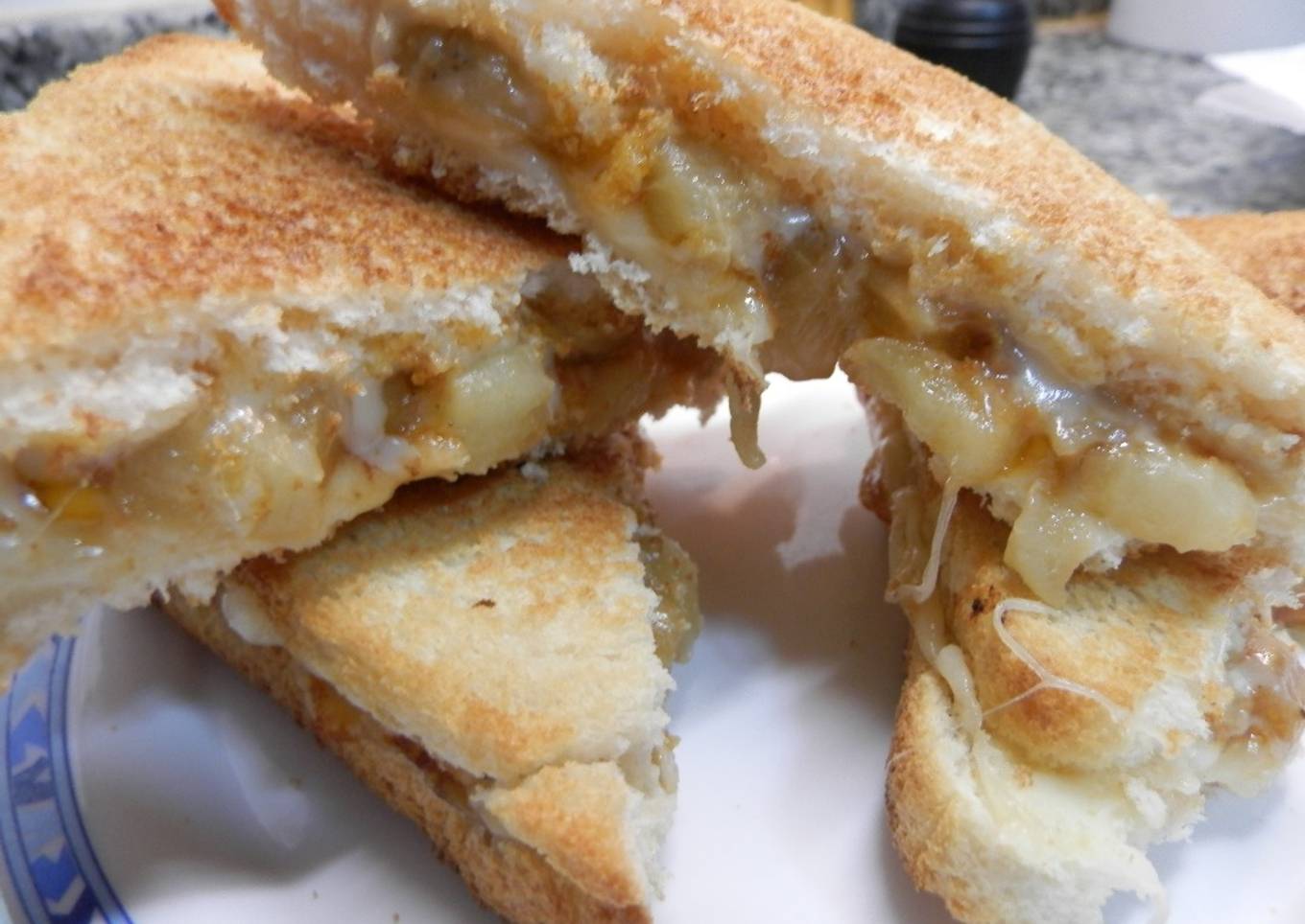 Sándwich de berenjenas