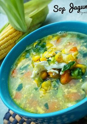 Foto resep Sup jagung