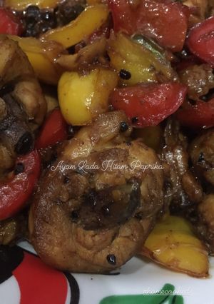 Foto resep Ayam Lada Hitam Paprika