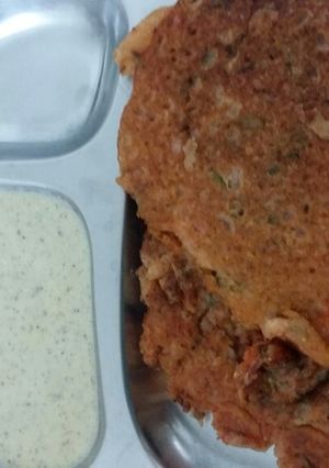 A picture of Tomato Dosa.