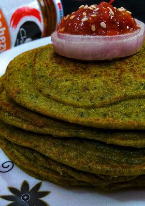 A picture of Oats Chila.