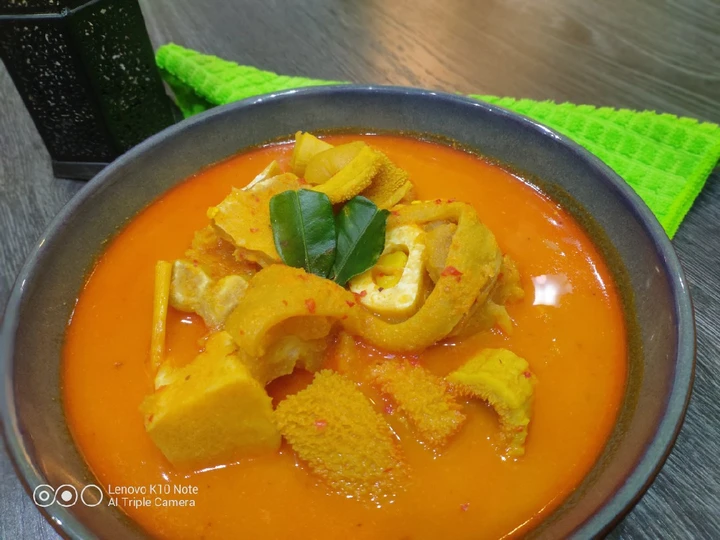 Langkah Mudah untuk Membuat Resep Gulai Tunjang (Kikil kaki sapi ft. Babat) Anti Ribet, Sempurna