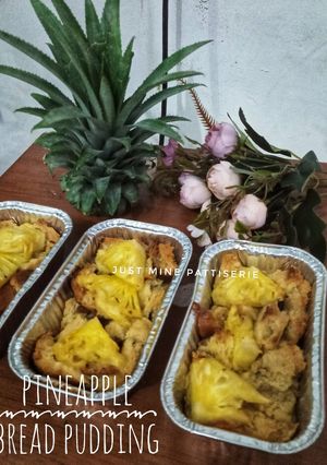 Foto resep Pineapple bread pudding