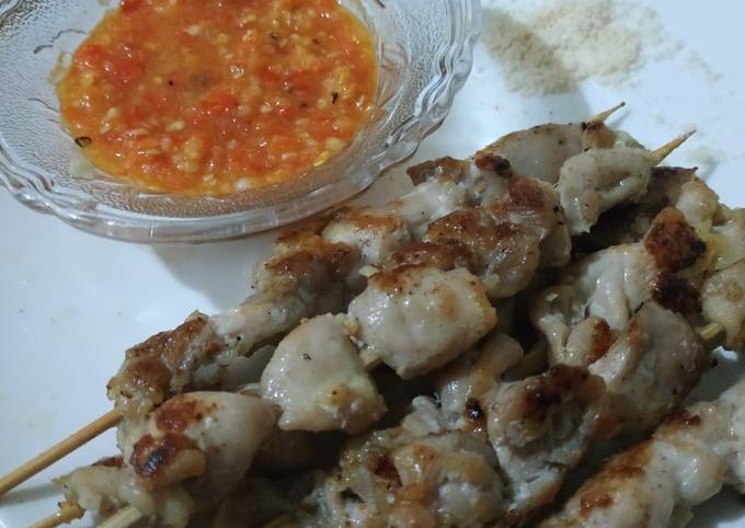 Sate taichan sambal bawang