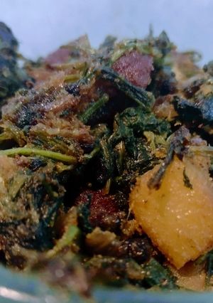 পালং শাকের ঘন্ট (palak saager ghanto recipe in Bengali) রেসিপির প্রধান ছবি