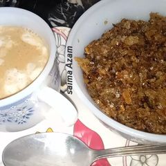 Leftover roti ka malida💞 A picture of Leftover roti ka malida💞.