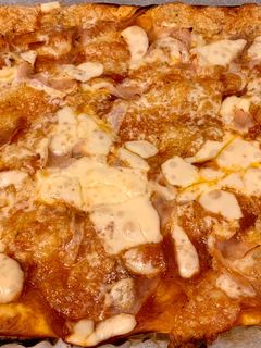 Una foto de Pizza de masa de hojaldre hecha por Berta