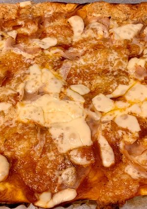Una foto de Pizza de masa de hojaldre hecha por Berta