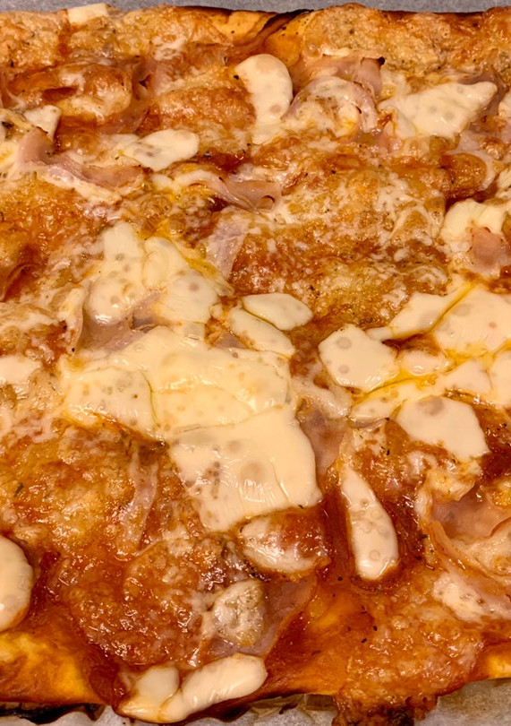 Una foto de Pizza de masa de hojaldre hecha por Berta
