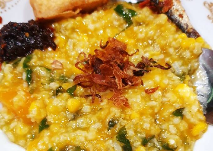 Resep Tinutuan Bubur manado yang Sempurna