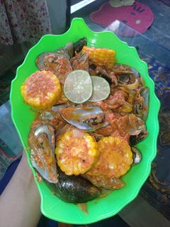 Foto resep Kerang ijo saus padang endul