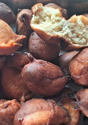 Una foto de Buñuelos de banana🍌