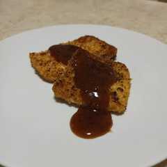 Une photo de Cashew-crusted Paneer with Tamarind Sauce