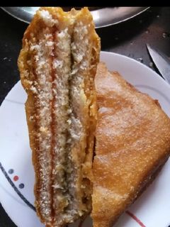 तिरंगा ब्रेड पकौड़ा (Tiranga bread pakoda recipe in Hindi) रेसिपी मुख्य फोटो