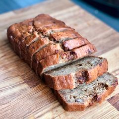 Chocolate Chip & Walnut Banana Bread A picture of Chocolate Chip & Walnut Banana Bread.