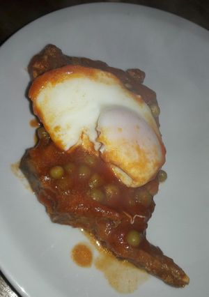 Una foto de Bifes a la portuguesa 🍖 ♡