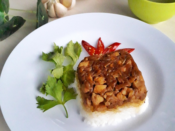 Anti Ribet, Membuat 323. Nasi Tim Ayam Jamur Tiram Untuk Jualan