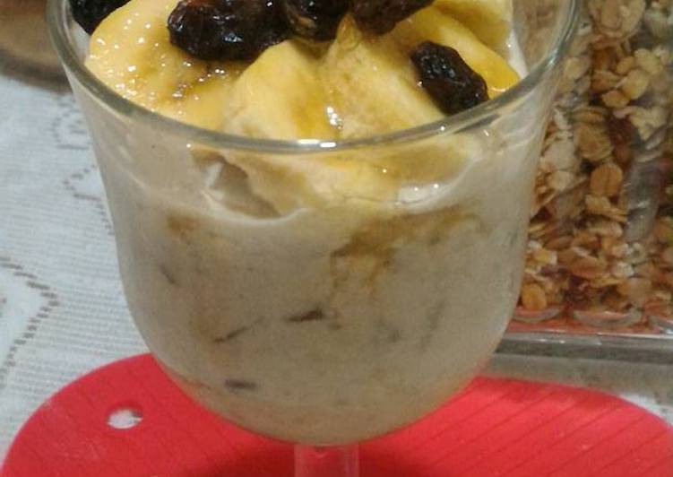 Banana Overnight Oat ku