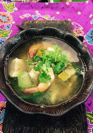 Foto resep Sup sayur Thailand (kang liang pak ruam)