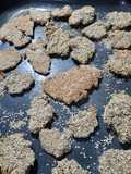 Galletitas de lino sésamo y girasol... y un escondido!