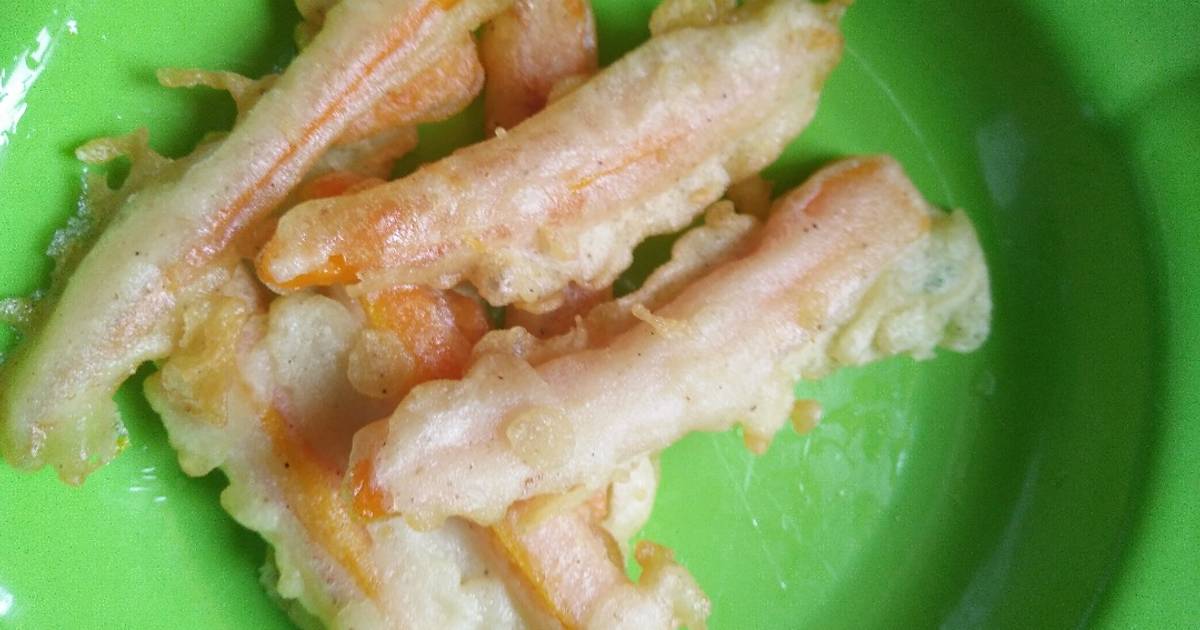 Resep Tempura wortel oleh Fitriyana Diah Kurnia - Cookpad