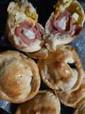 Empanadas de Paleta (fiambre),queso, huevo y tomate