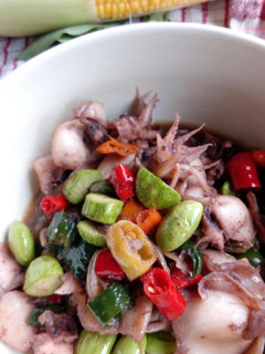 Foto resep Oseng blekutak cabe ijo campur pete